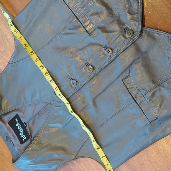 Vintage Wilson Leather Vest size 40 - Picture 7 of 9